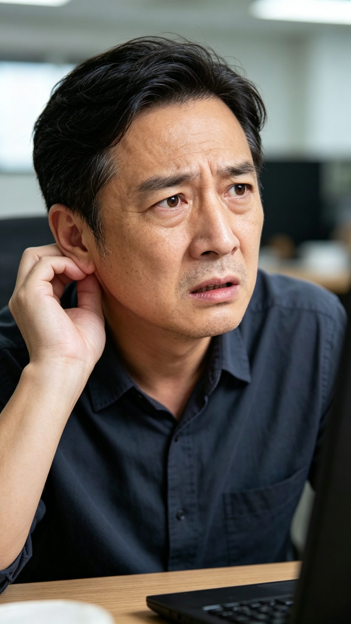 面神经走行与耳后压痛示意